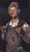 William Merritt Chase The Leader oil painting artist